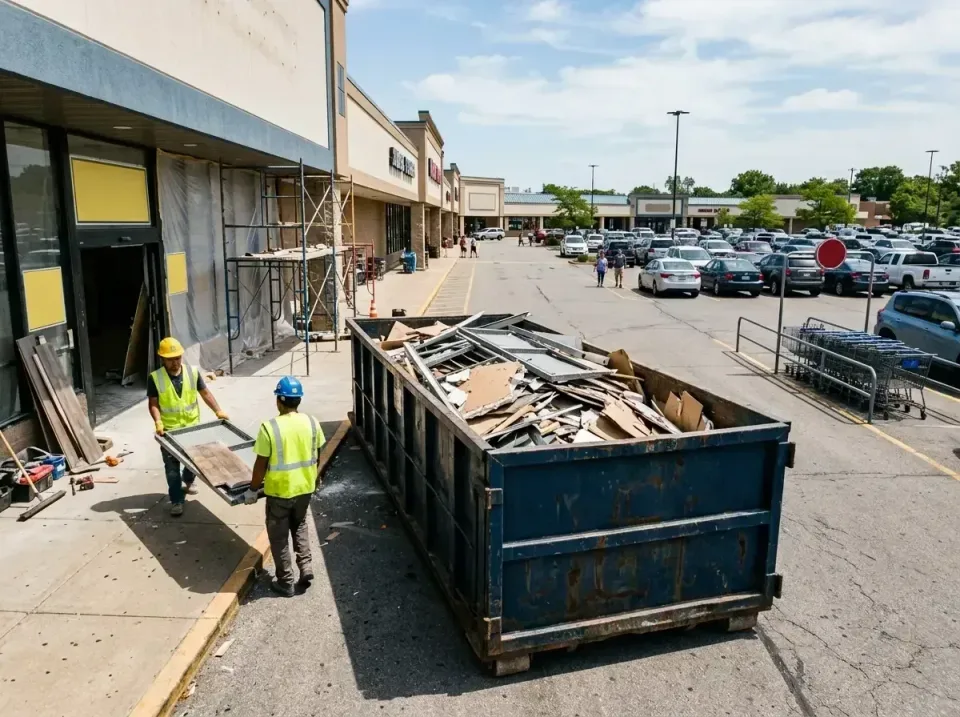 retail-store-renovation-debris-003 — frequently asked questions, Roll-off Dumpster Rentals in Franklin, TN